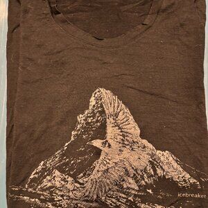 Icebreaker Tech Lite Merino T-shirt - Black - Eagle Mountain